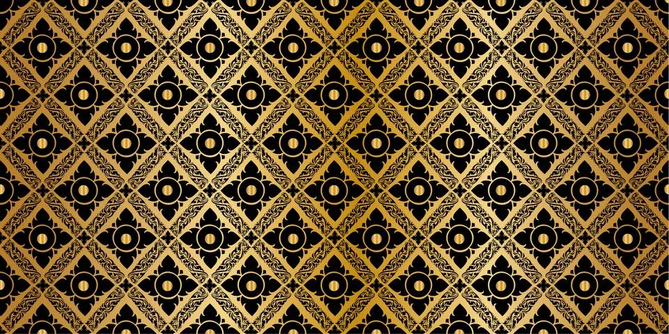 The Arts of pattern background, Vector illustration. Stock Illustration