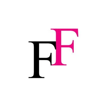 Artwork with F Stock Illustration