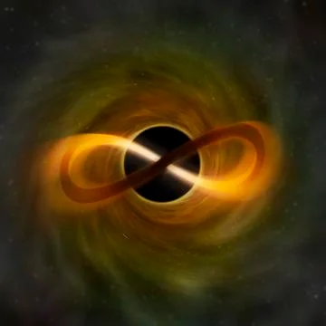 Artwork of the Infinity Symbol Illustrazione stock