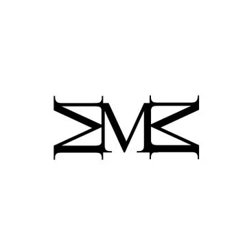 Artwork with M Stock Illustration