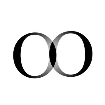 Artwork with O Stock Illustration