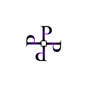 Artwork with P Stock Illustration