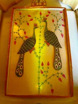 The artwork. Stock Photos