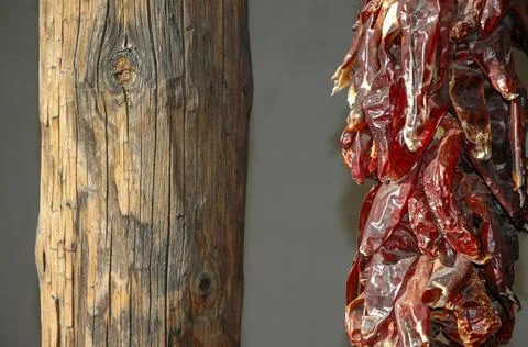 Artwork on pole Stock Photos