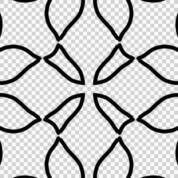 Artwork for practicing Colour fill up. Doodle work sample for learning purpose Illustrazione stock