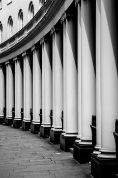 Arty columns Stock Photos