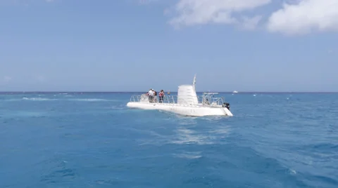 Aruba Atlantis submarin 3 Stock Footage 32117956