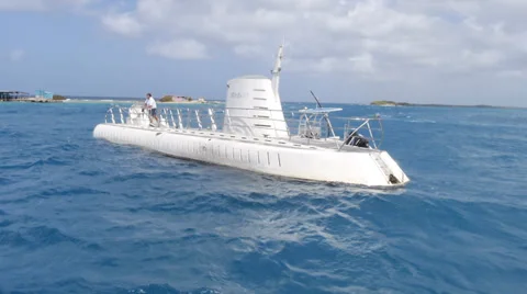 Aruba Atlantis submarin Stock Footage 32117972