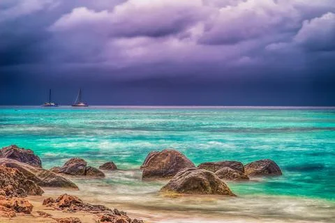 Aruba chromatic Stock Photos