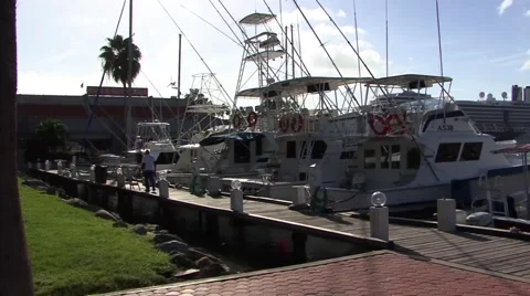 Aruba Harbour 스톡 동영상 47718099