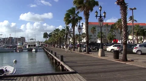 Aruba Harbour Stock-Footage 47718222