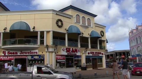 Aruba Town Centre 스톡 동영상 52940629