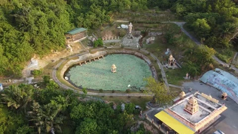 Arulmigu Balathandayuthapani Devasthanam Temple Stock Footage 149220664