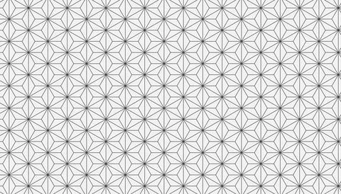 Asanoha hemp leaf pattern in grey colors vector illustration イラスト素材