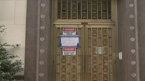 Asbestos dwelling Stock Footage 10798297