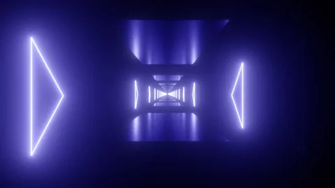 Asbtract neon road Stock-Footage 138972749