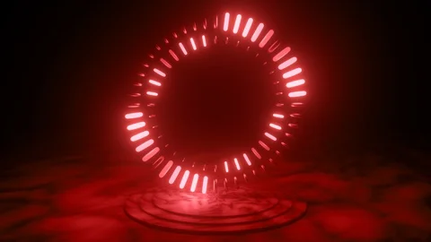 The asbtract stargates 動画素材 125449322