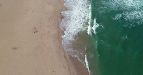Asbury Park Beach Surfer Stock Footage