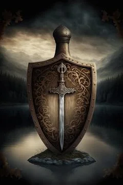 Ascalon (Arthurian Legend) Stock Illustration