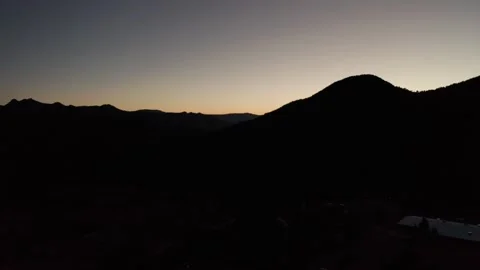 Ascend Sunrise Mountains Stock Footage 281289215