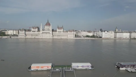 Ascending over incredible architecture Stock Footage 277747257