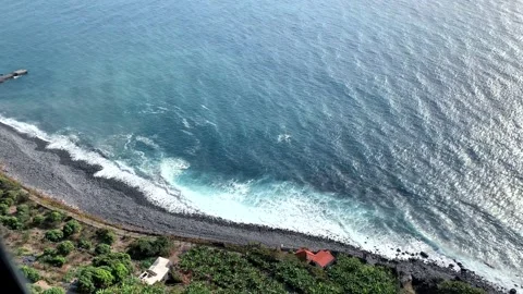 Ascending in a sky tram Stock Footage 150333070