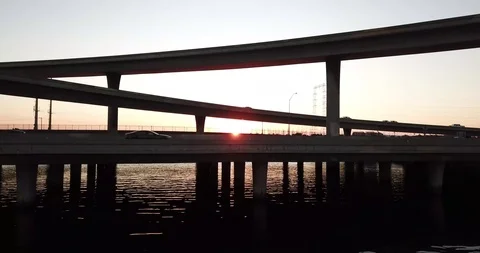 Ascends On Highways Stock Footage 123451702