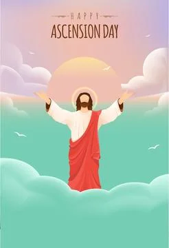 Ascension Day Stock Illustration