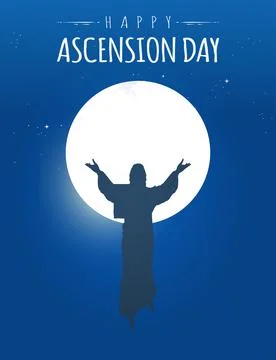 Ascension Day Illustrazione stock