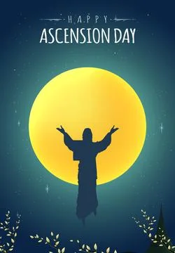 Ascension Day Stock Illustration