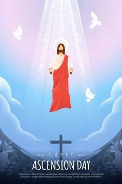 Ascension Day Stock Illustration