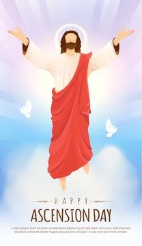 Ascension Day Stock Illustration
