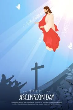 Ascension Day Stock Illustration