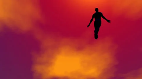 Ascension to the sun - 3D render Video stock 23159409