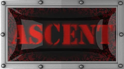 Ascent on led Stock-Footage 8665372