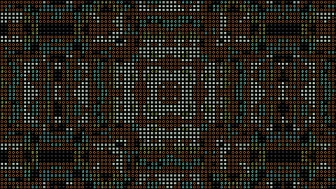 ASCII Text Loop Complex Geometric Pattern Background Matrix Stock Footage 175009693