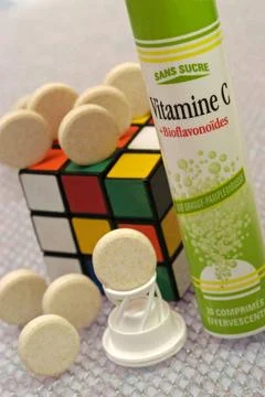  Ascorbic acid Ascorbic acid. Copyright: xCARDOSOx/xBSIPx 005556 006 Bsip ... Stock Photos