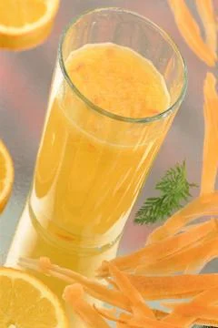 ASCORBIC ACID Carrots and oranges. Copyright: xCHASSENETx/xBSIPx 012628 20... Stock Photos