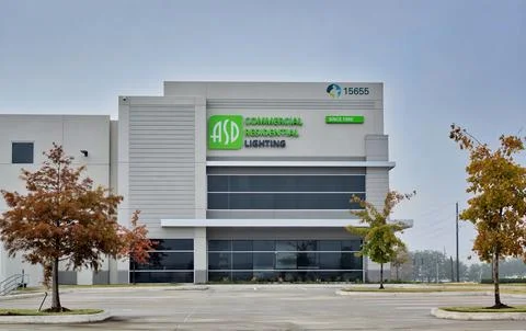 ASD Lighting office building exterior. Stock Photos