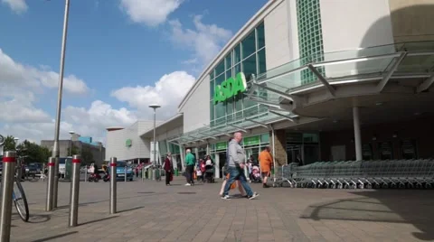 Asda, Rugby Stock Footage 65859882