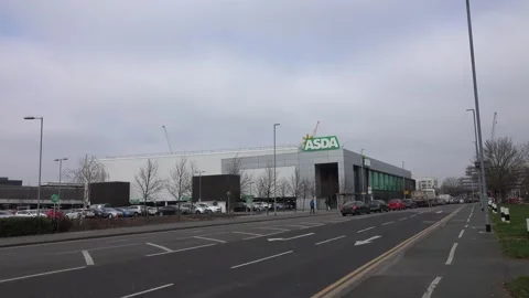 Asda store Stock Footage 149481866