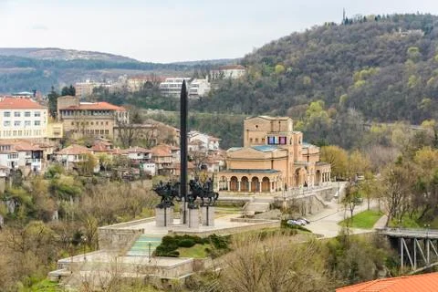 Asenevtsi monument Stock Photos
