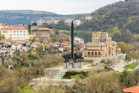 Asenevtsi monument Stock Photos