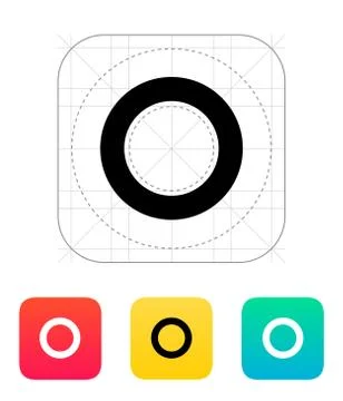 Asexual icon 스톡 일러스트