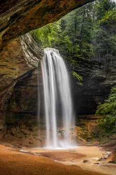Ash Cave Falls Stock Photos