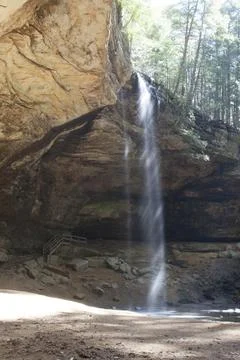 Ash Cave, Hocking Hills State Park, Ohio Stock Photos