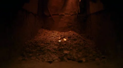 Ash chamber Stockbeeldmateriaal 11873105