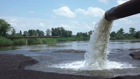 Ash dump thermal station Stock Footage 90851019