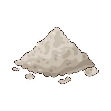 Ash illustration Illustrazione stock