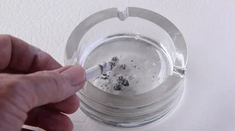 Ash Tray 3 Stock Footage 33913479